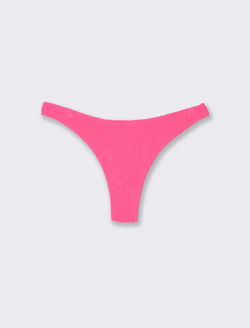 Slip mare donna vita alta mini me - Fuxia