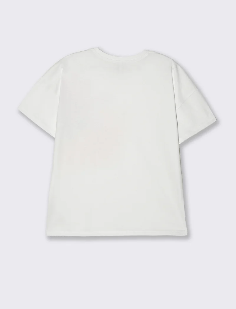 T-shirt con stampa da donna - var 2