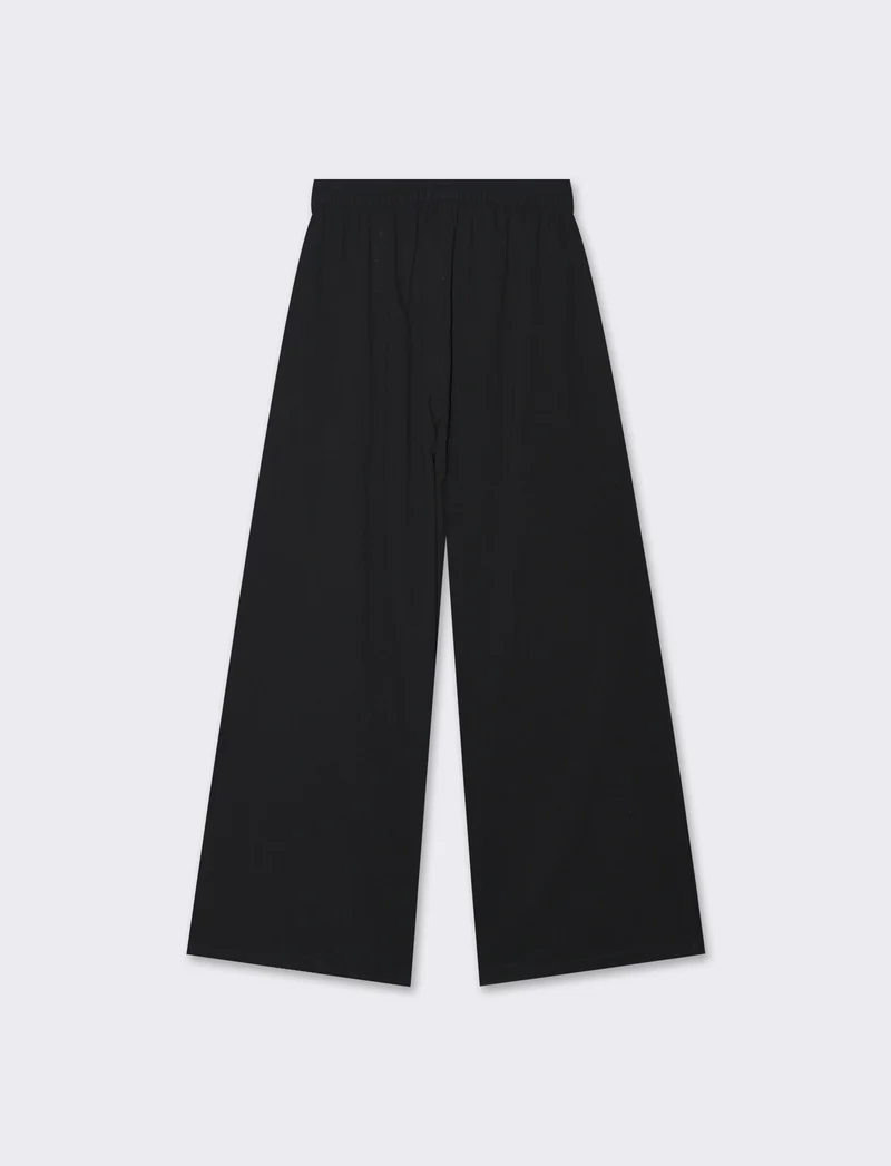 Pantalone con spacchi da donna - Nero