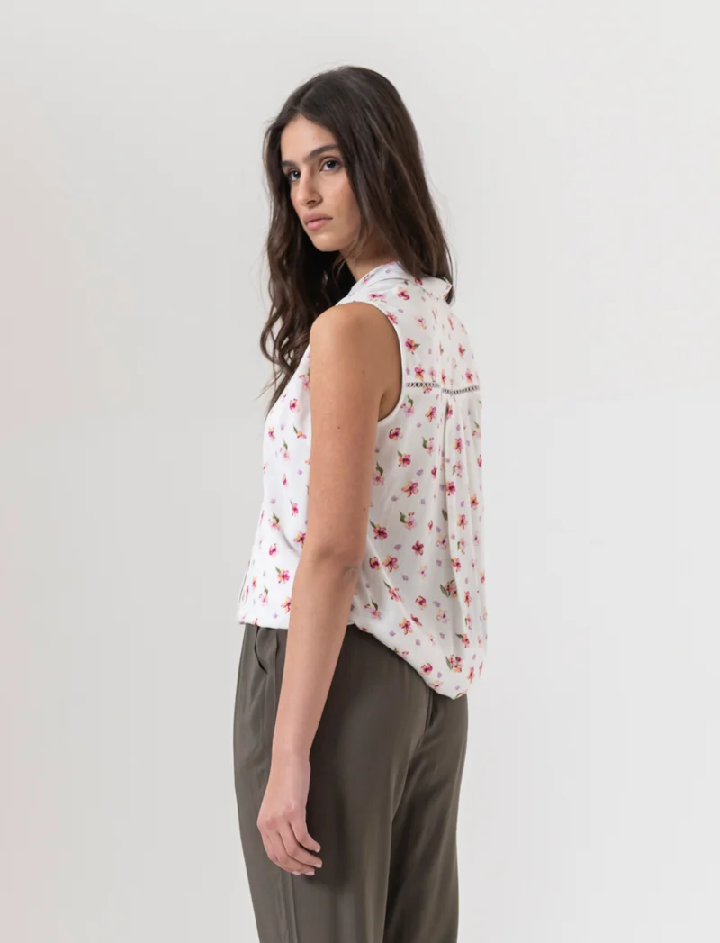 Pantalone con rouches da donna - Ve.milit.