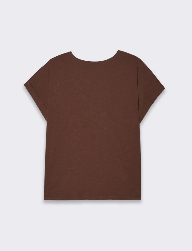 T-shirt con passamaneria da donna - Caffe'