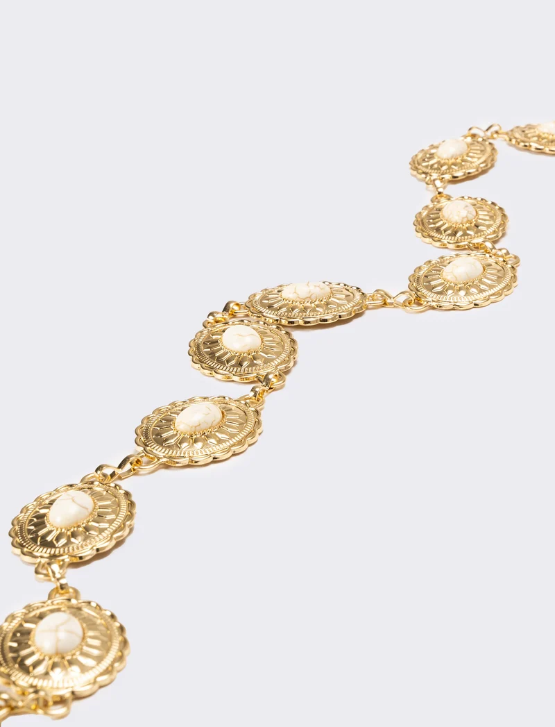 Cintura donna con pietra - Oro