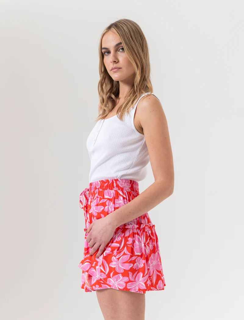 Top con scollo serafino da donna - Bianco