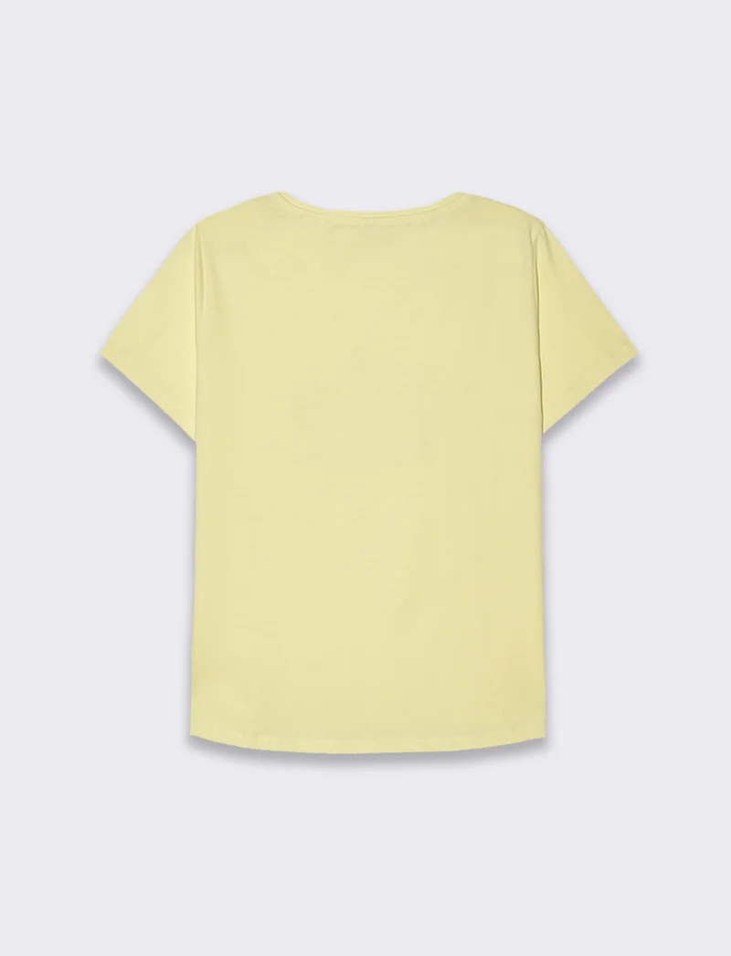 T-shirt con stampa e applicazioni da donna - var 3