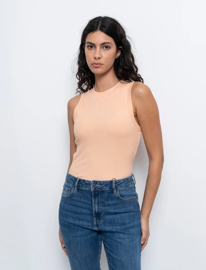 Top in maglia da donna - Melone
