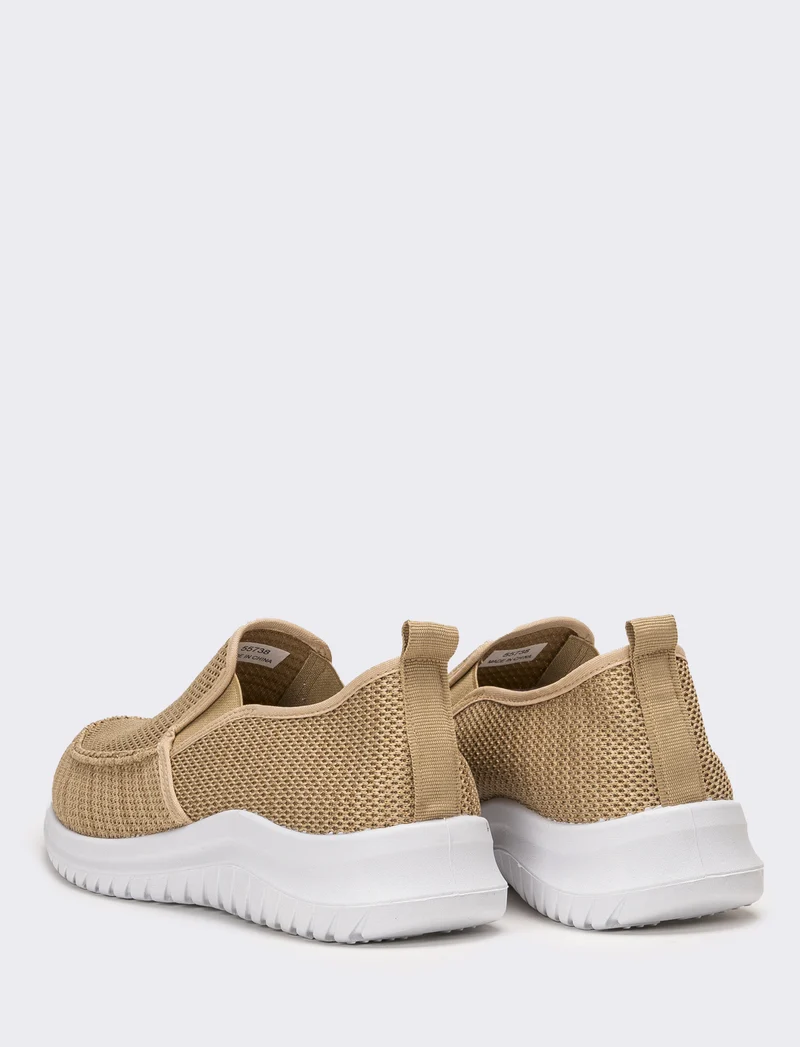 Scarpa da uomo in tessuto tecnico - Beige