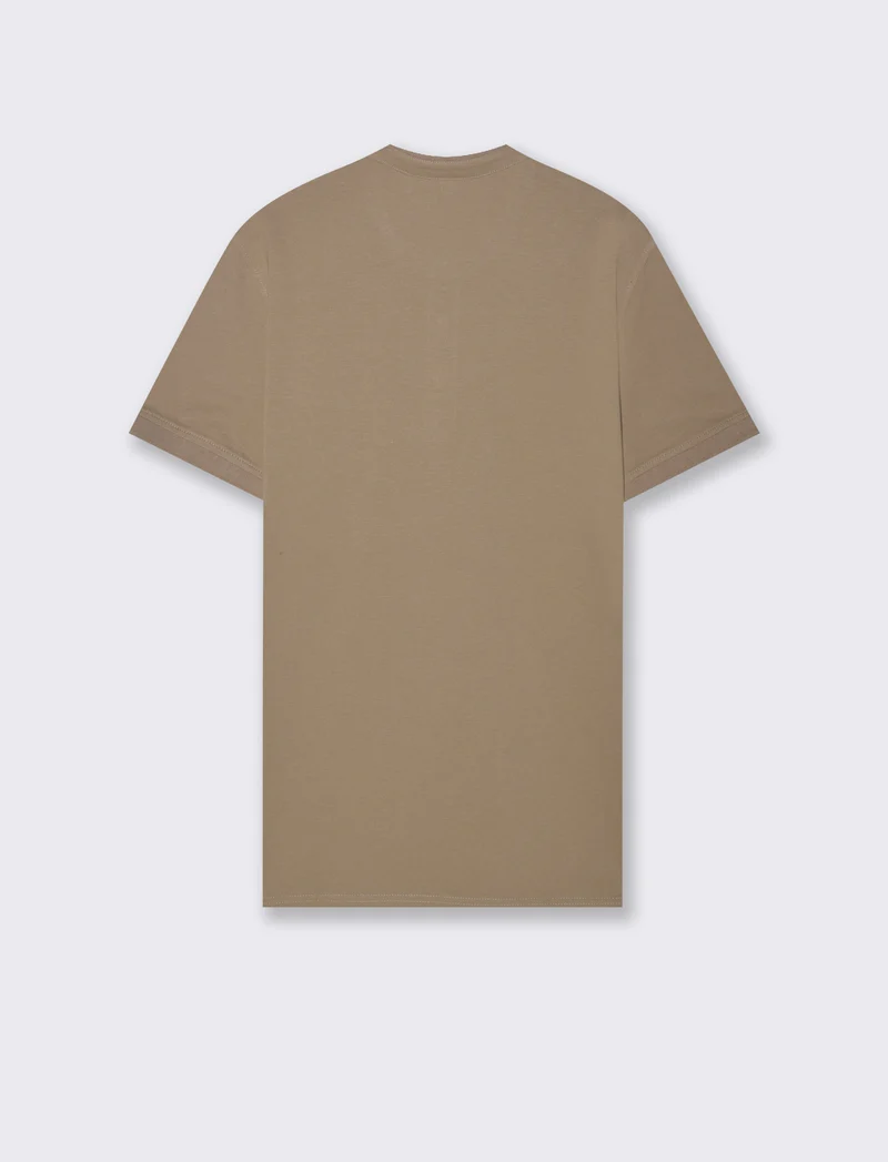 Polo coreana in piquet da uomo - Grigio tortora