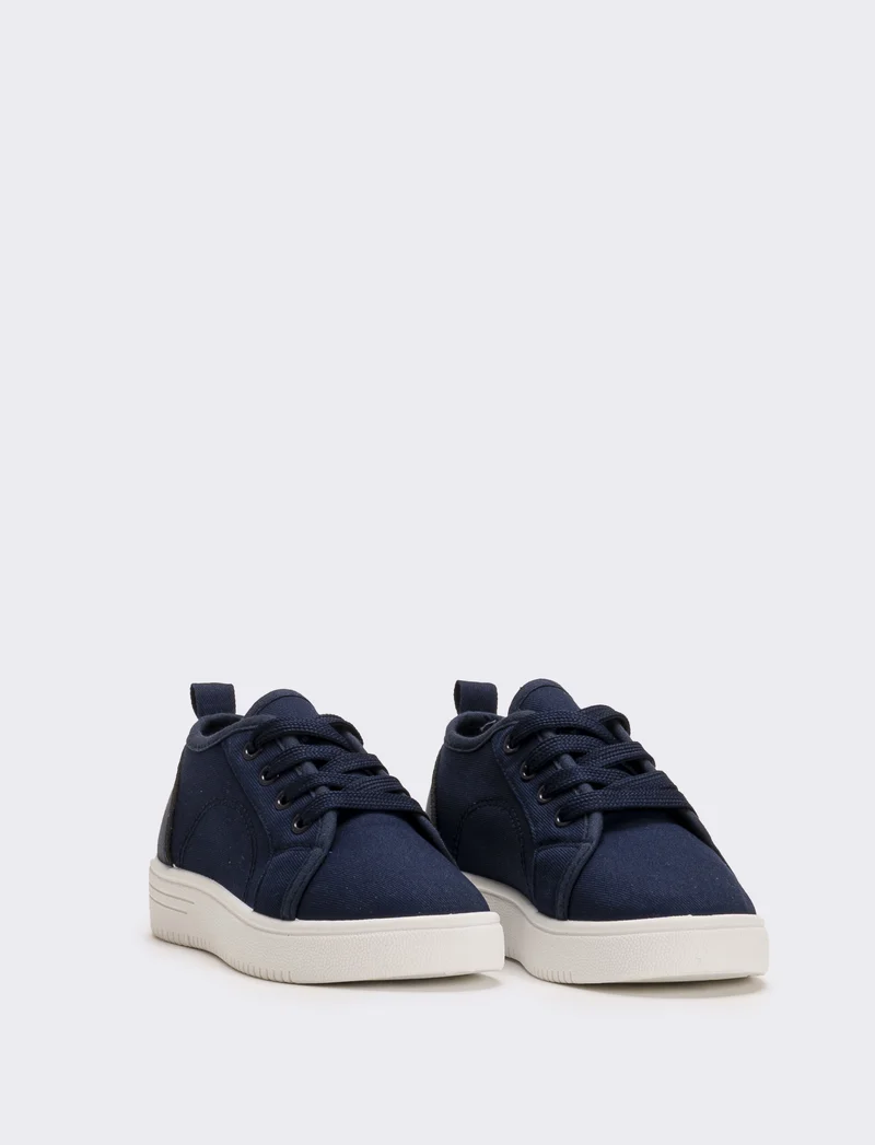 Scarpa da bambino in canvas - Blu