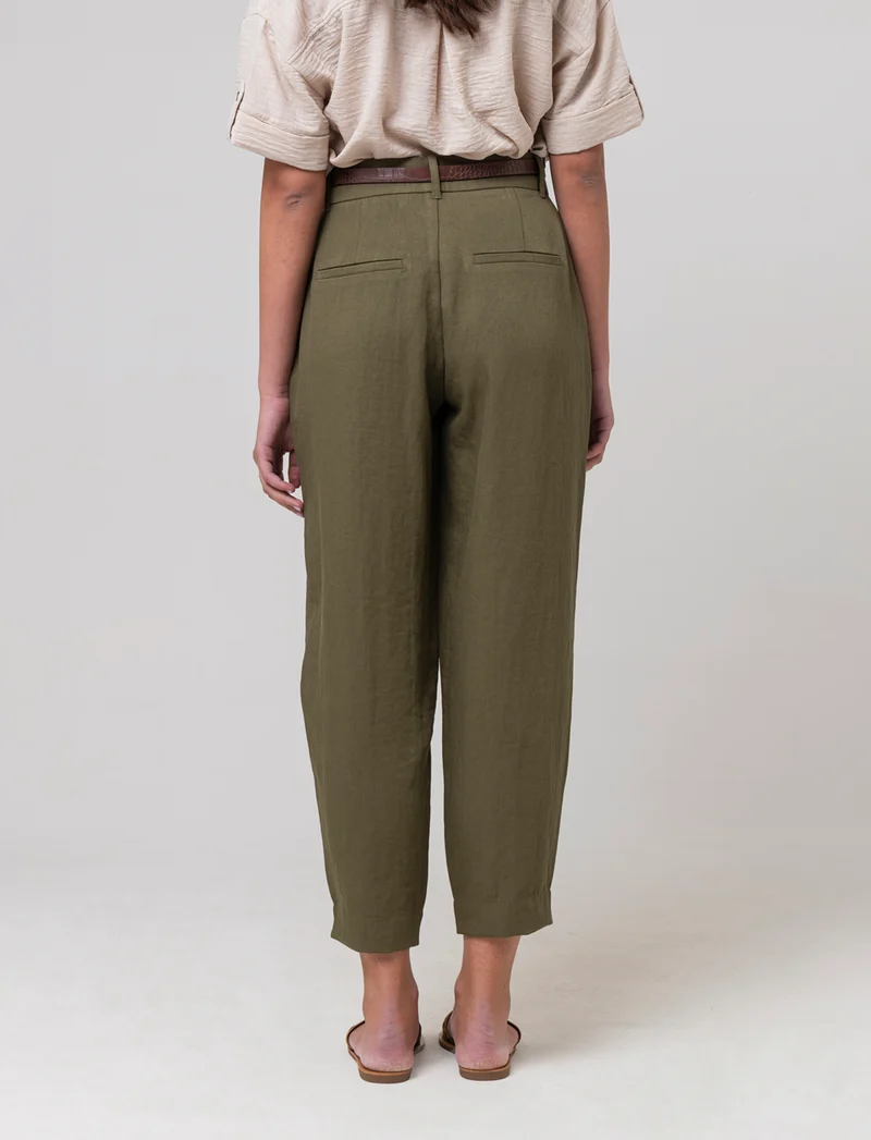 Pantalone con cintura da donna - Kaky 1