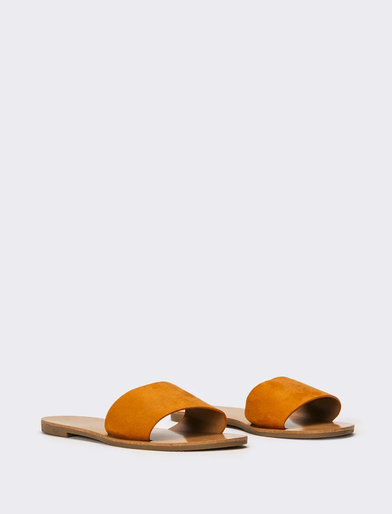 Mule a fascia da donna - Arancio