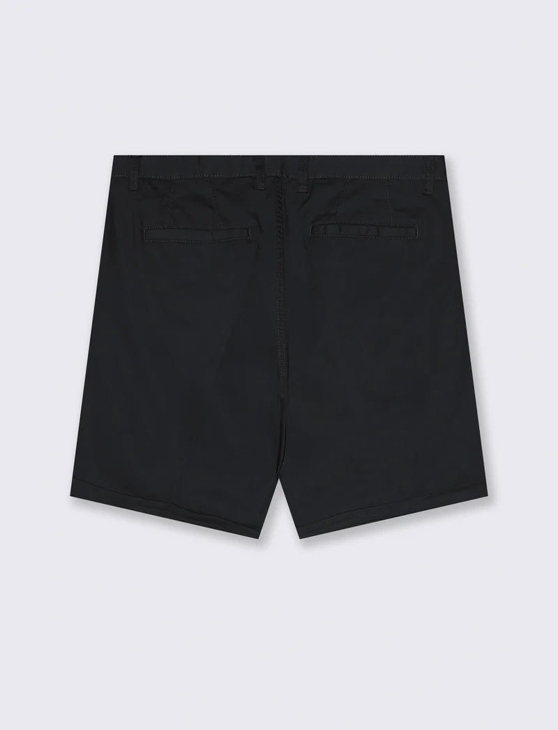 Bermuda chino regular fit da uomo - Nero