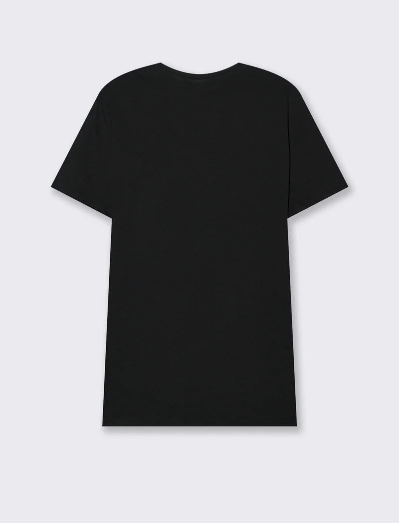 T-shirt stampa naruto da uomo - Nero