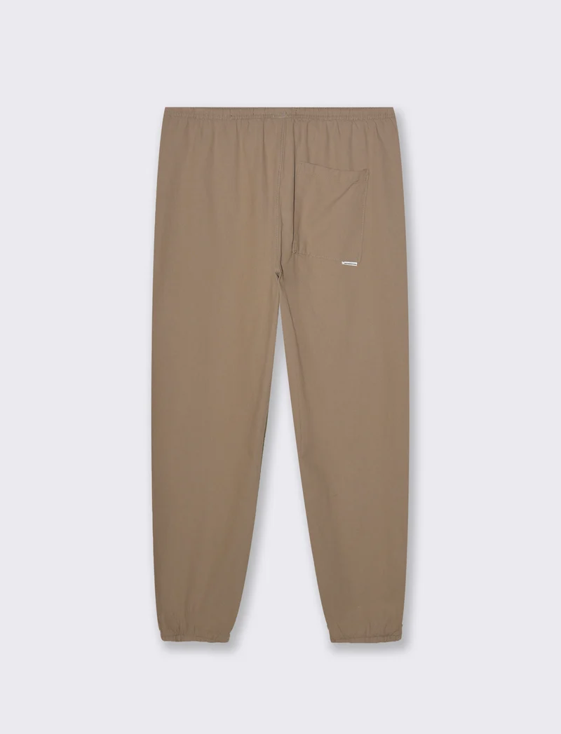 Pantaloni jogger tessuto strutturato da uomo - Grigio tortora