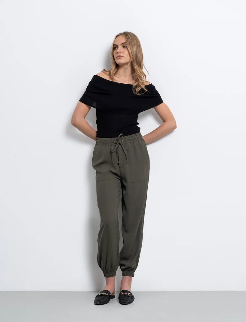 Pantalone con coulisse da donna - Ve.milit.