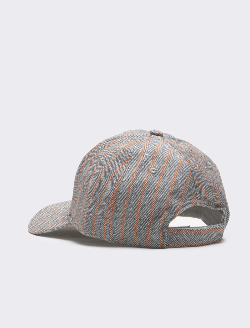 Cappello uomo baseball spigato - Grigio