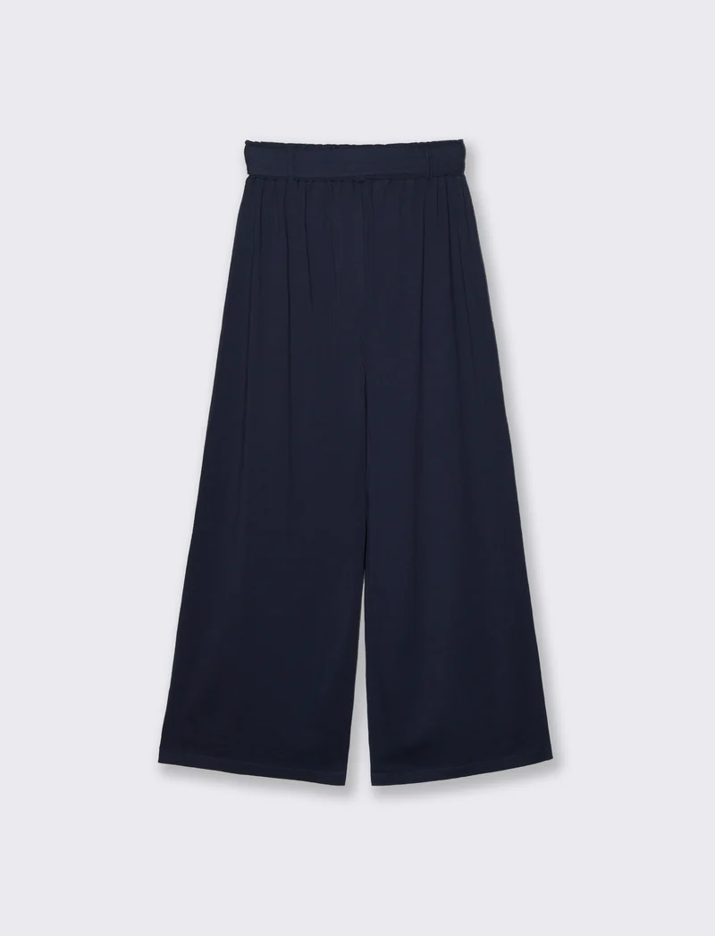 Pantalone stile odalisca da donna - Blu