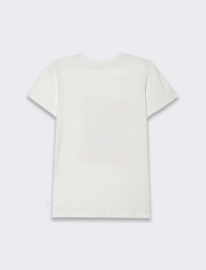 T-shirt con stampa da donna - var 1