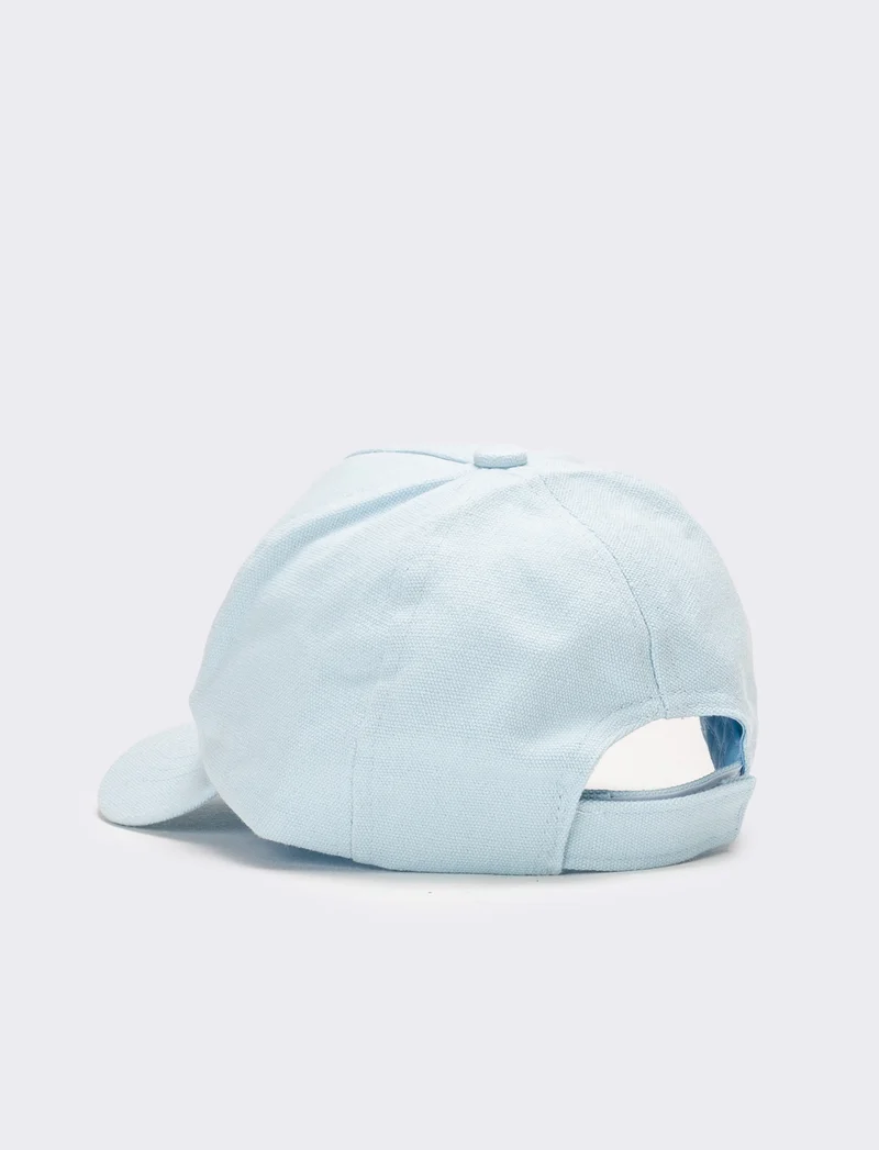 Cappello bambina baseball con rainbow - Denim