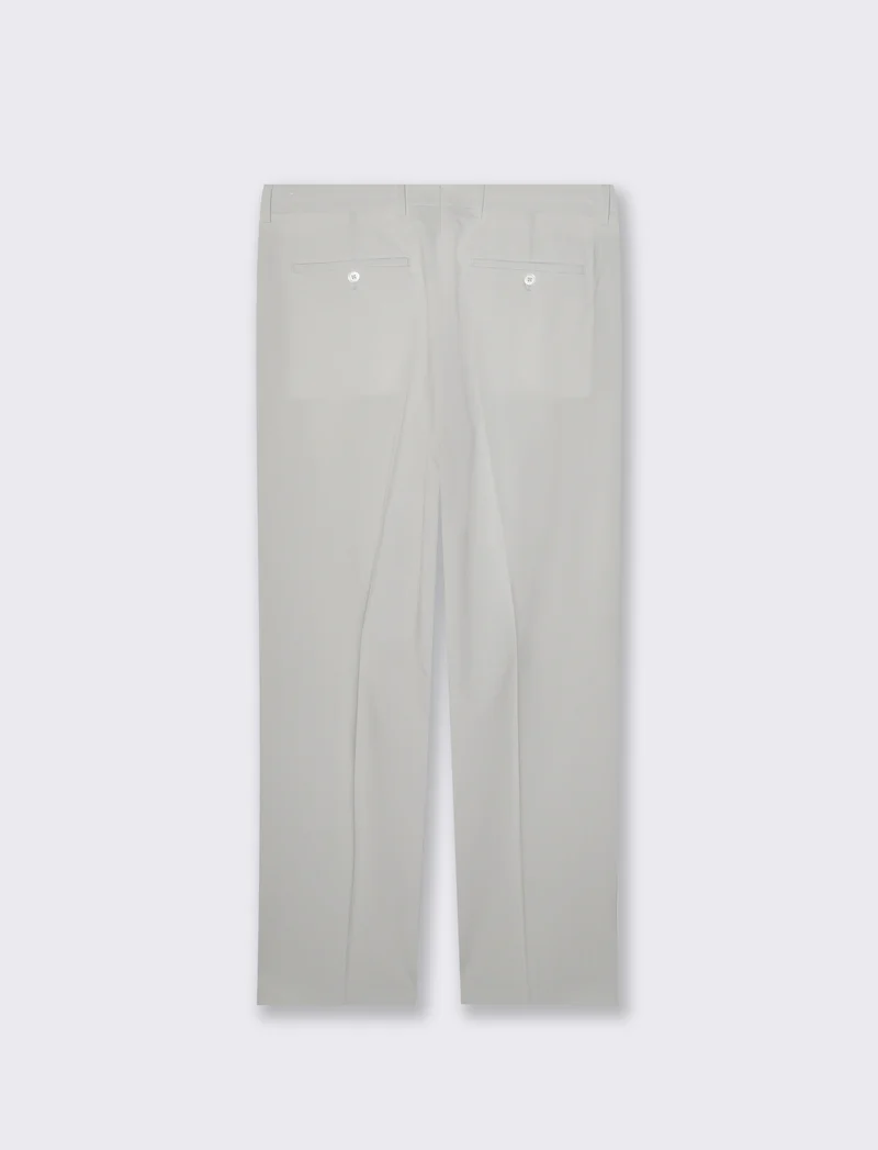 Pantaloni da completo relaxed fit da uomo - Grigio ghiaccio