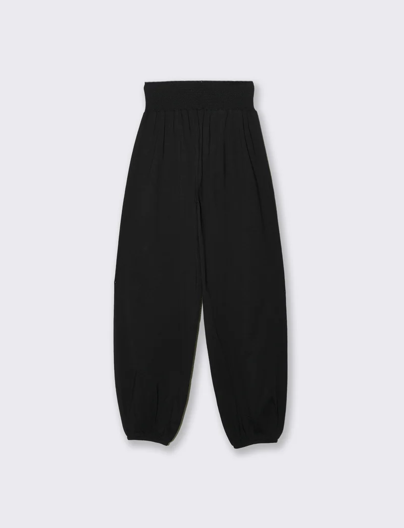 Pantalone stile odalisca da donna - Nero