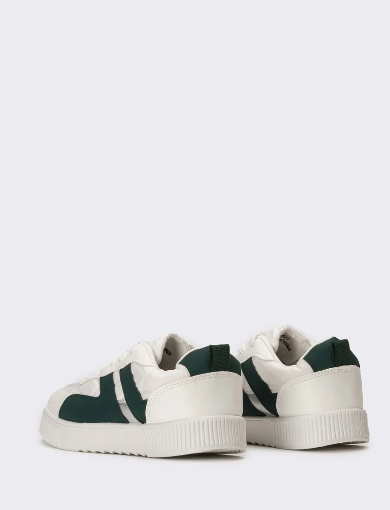 Sneakers da bambino - Blu-verde
