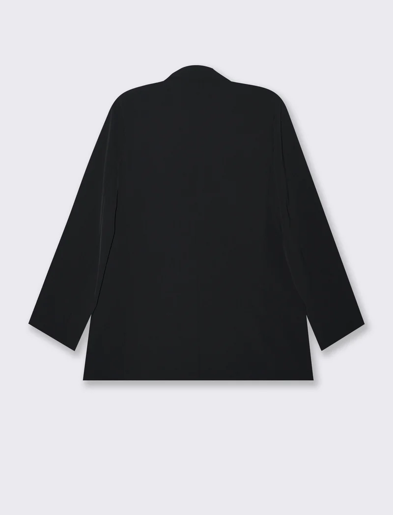 Giacca monopetto over - Nero