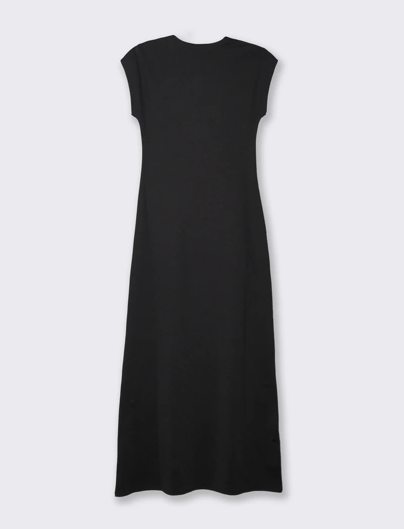Vestito lungo da donna - Nero