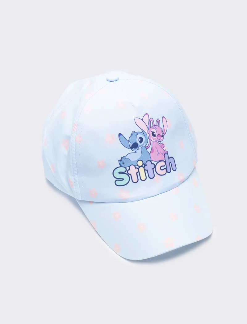 Cappello bambina stitch baseball - Denim